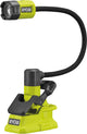 Ryobi RLCF18-0 Abrazadera LED inalámbrica One+ de 18 V, lámpara flexible (sin herramientas)