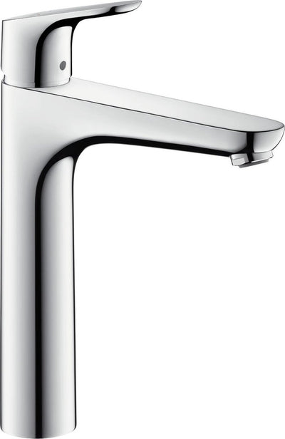 Hansgrohe focus miscelatore monocomando lavabo 190 senza piletta - bocca alta - cromo - sporgenza bocca 159 mm