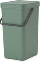 Pattumiera Brabantia sort go - 16 litri - verde abete