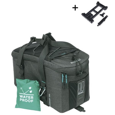 Basil gepäckträgertasche discovery 365d trunkbag discovery 365d mik 2.0 black