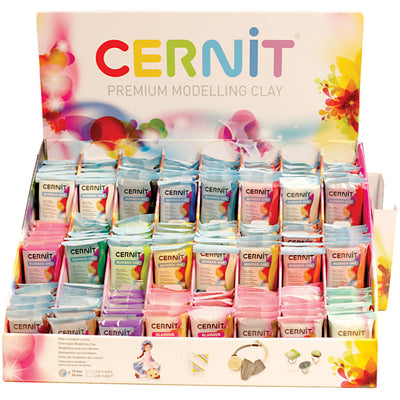 Cernit, vari colori, scatola 24x6 1 scatola