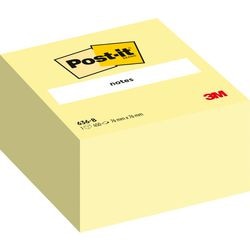 Cubos de colores post-it 636-b-p 76 x 76 mm amarillo 450 hojas