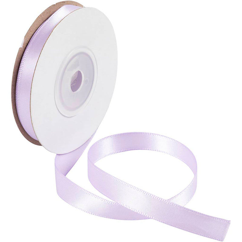 Creativ Company Satin Ribbon, B: 10 mm, claro púrpura, 10 m 1 rollo