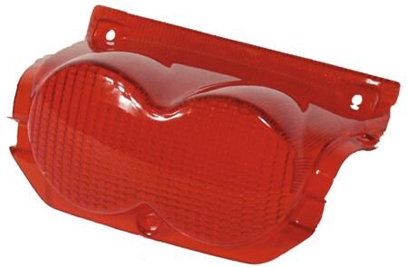 Próximamente cristal de luz trasera lente de luz trasera vparts rojo, 7555
