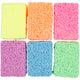 Colori neon di argilla in schiuma morbida, 6x10gr.