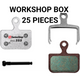 Swissstop - set pastiglie freno disc 35 e - sram red axs, force, confezione officina rivale 25 set