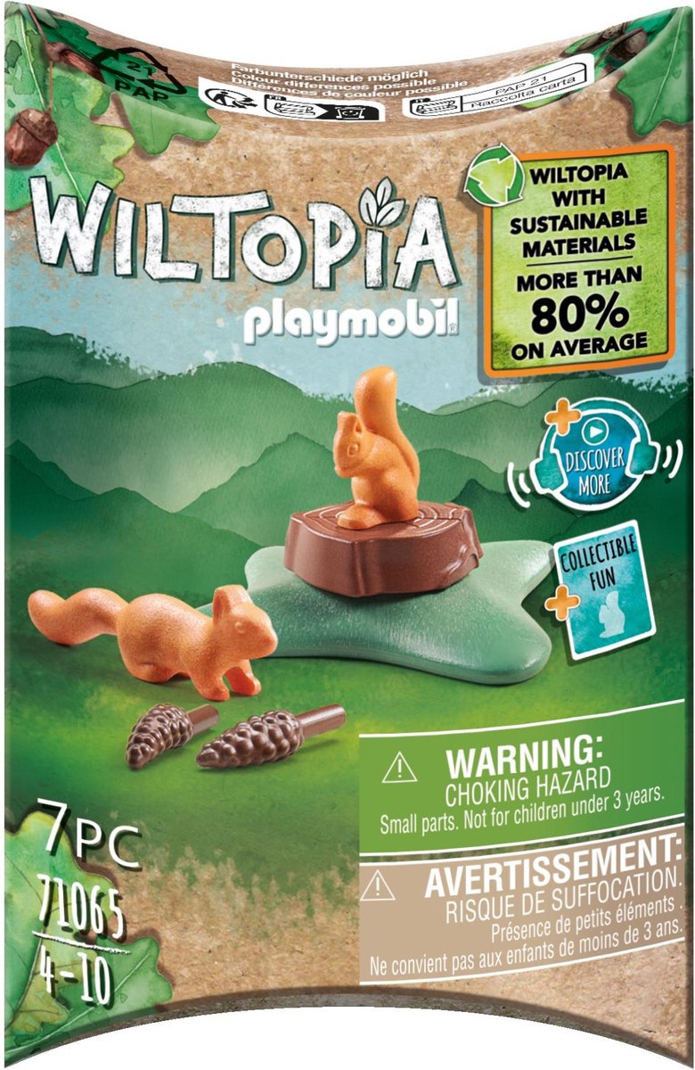 Playmobil Wiltopia Ardillas 71065