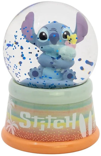 Caja de regalo con bola de nieve de cristal Disney Stitch de Stor
