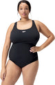 Costume da bagno sportivo da donna Speedo Endurance+ Medaglia (+) - nero