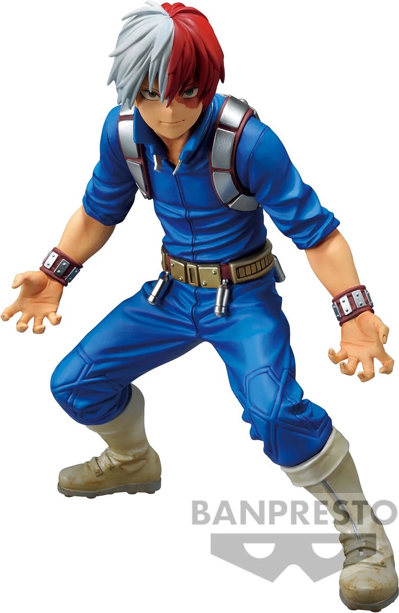 Banpresto co., ltd. My Hero Academia - pezzo Banpresto Chronicle Super Master Stars - statua Shoto Todoroki 21 cm