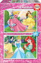 Educa puzzel - 2x20 stukjes disney princess