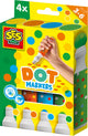 Ses creative 14600 - dot markers pens for children - make dot art - 4 xxl dot pens - make large dots