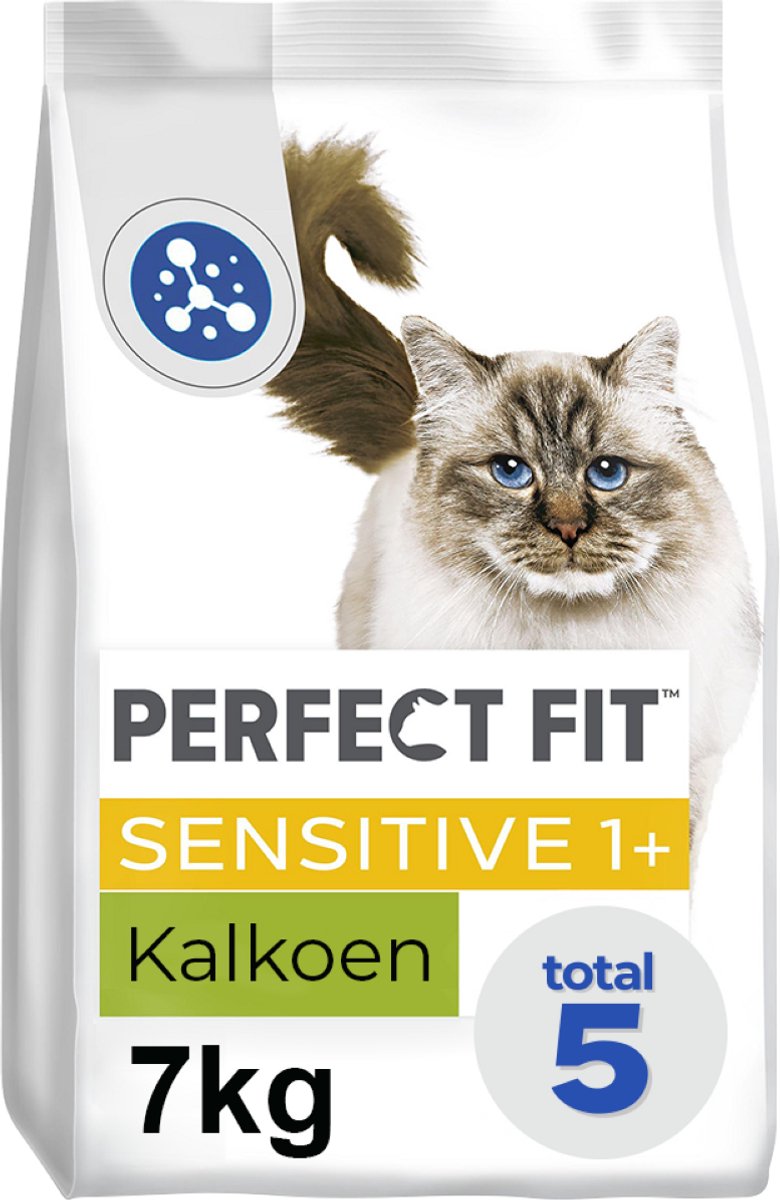 Cibo per gatti perfetto - adulto sensibile - tacchino - 7 kg
