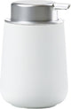 Zone denmark nova zeepdispenser - zeeppompje vrijstaand - zeeppomp voor badkamer, keuken toilet - toilet badkamer accessoires - 250 ml - 11,5 x 8 cm - wit