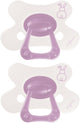 Ciuccio naturale Difrax - da 6 a 12 mesi - coniglio - viola - 2 pezzi