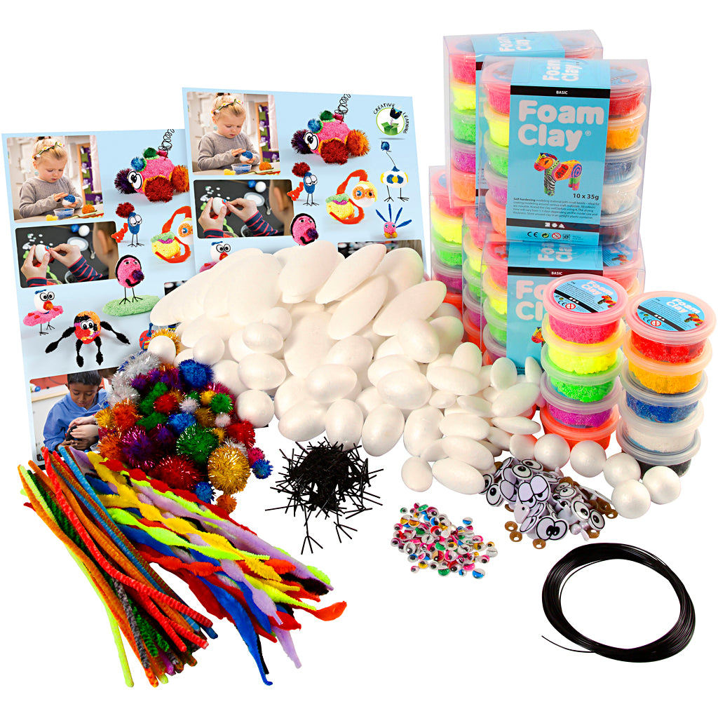Figuras de foam clay group set ®, 1 caja