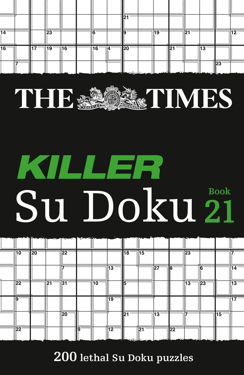 The times su doku-the times killer su doku book 21