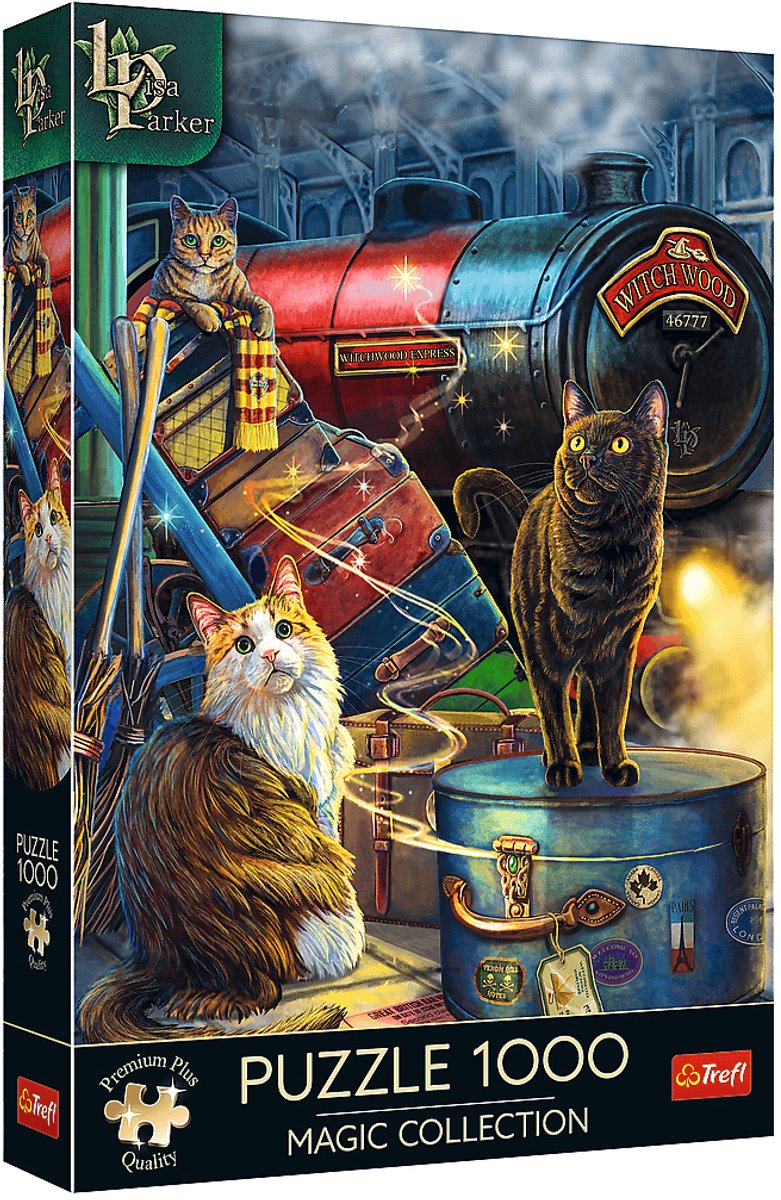 Puzzle Trefl collezione magica witchwood express 1000 pezzi.