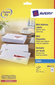 Minietiqueta Avery blanca - inyección de tinta - j8651