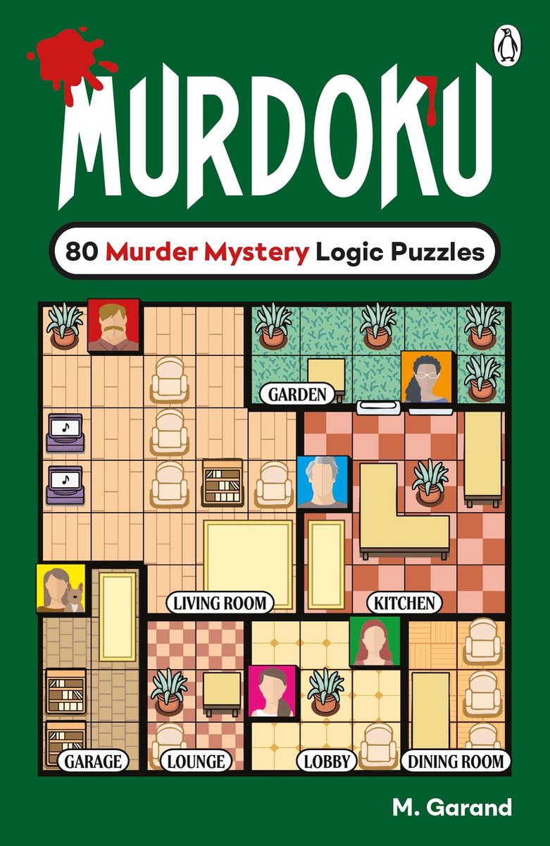 Libro de rompecabezas de Ditmar murdoku - edición en inglés