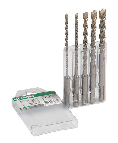 Hikoki accessori trapano set sds-plus multipack 5 6 8 10 12x160 (vecchio 751023) - 782531