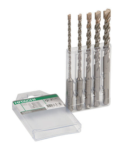 Hikoki accessori trapano set sds-plus multipack 5 6 8 10 12x160 (vecchio 751023) - 782531