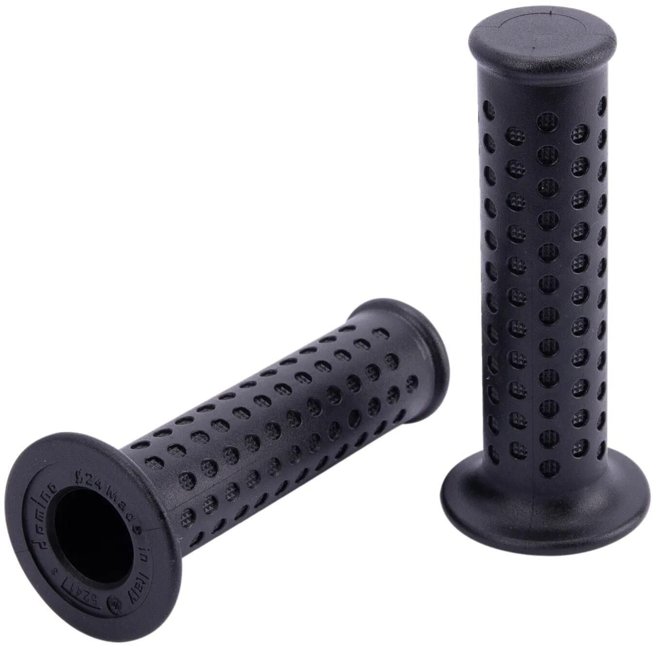Domino rubber handle Piaggio style rubber grip 5243 SW 128mm closed