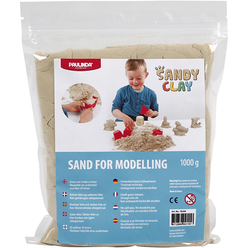 Sandy clay®, natural, 1 kg