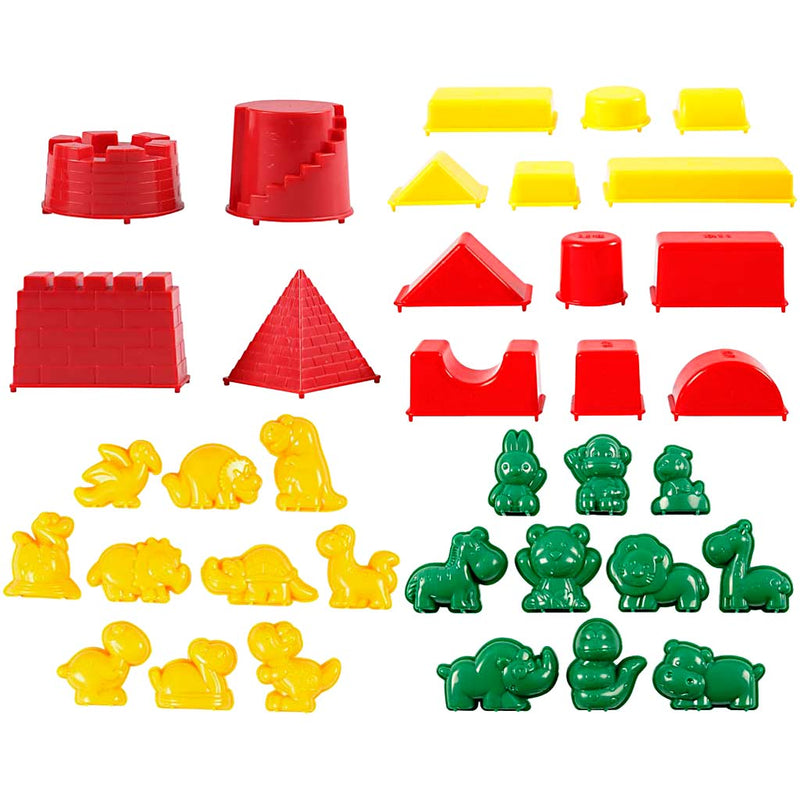 Stampi Sandy Clay®, misura 3,5-9,5 cm, 36 pezzi, 1 scatola