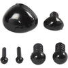 Ojos y narices - Negro, 20 sets