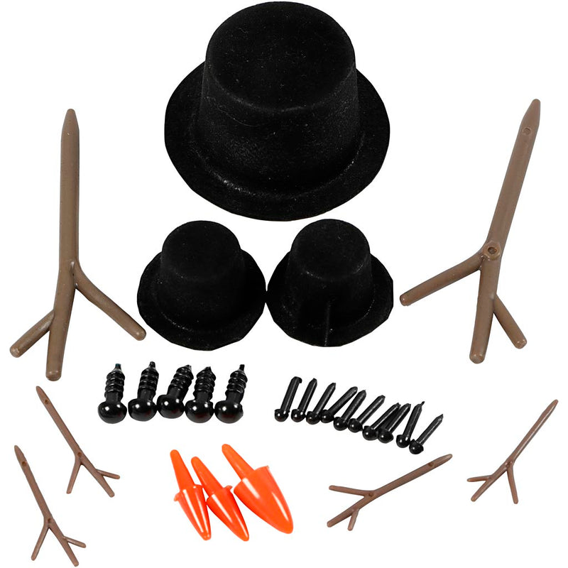 Hats, narices y sucursales de Createiv Company para accesorios de arcilla