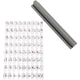 Creative Company Stamp Set Lettere di gomma e figure bianche