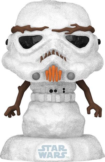 Funko star wars - holiday 2022 pop! heroes stormtrooper 9 cm verzamelfiguur - multicolours