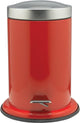 Sealskin acero - pedaalemmer 3 liter - vrijstaand - rood
