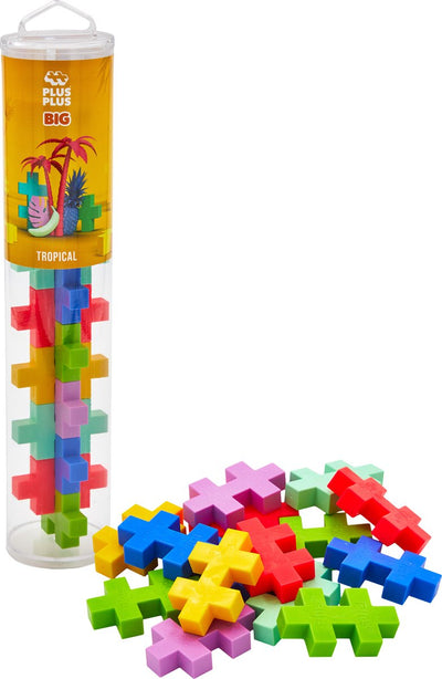 Plus plus tube tropical big plus-plus: 15 pieces (3431)