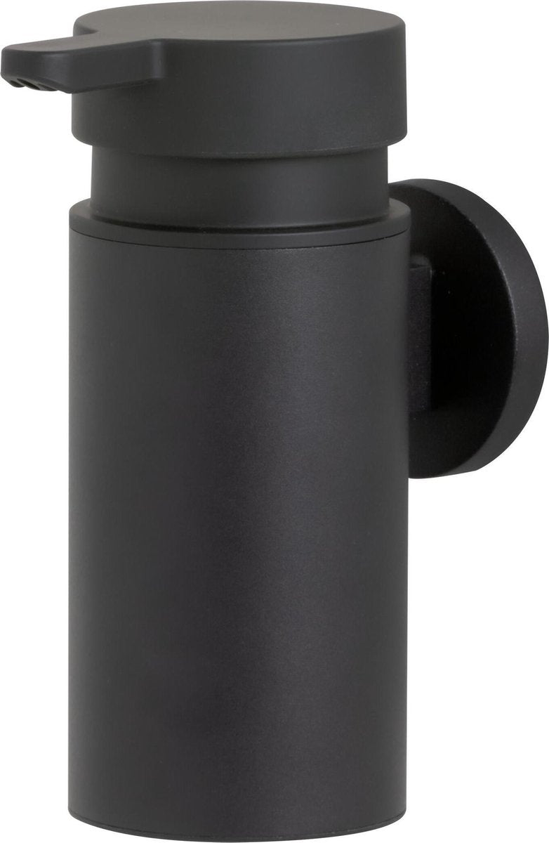 Tiger noon - dispenser di sapone a parete da 135 ml - senza forare né incollare - nero