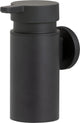 Tiger noon - dispenser di sapone a parete da 135 ml - senza forare né incollare - nero