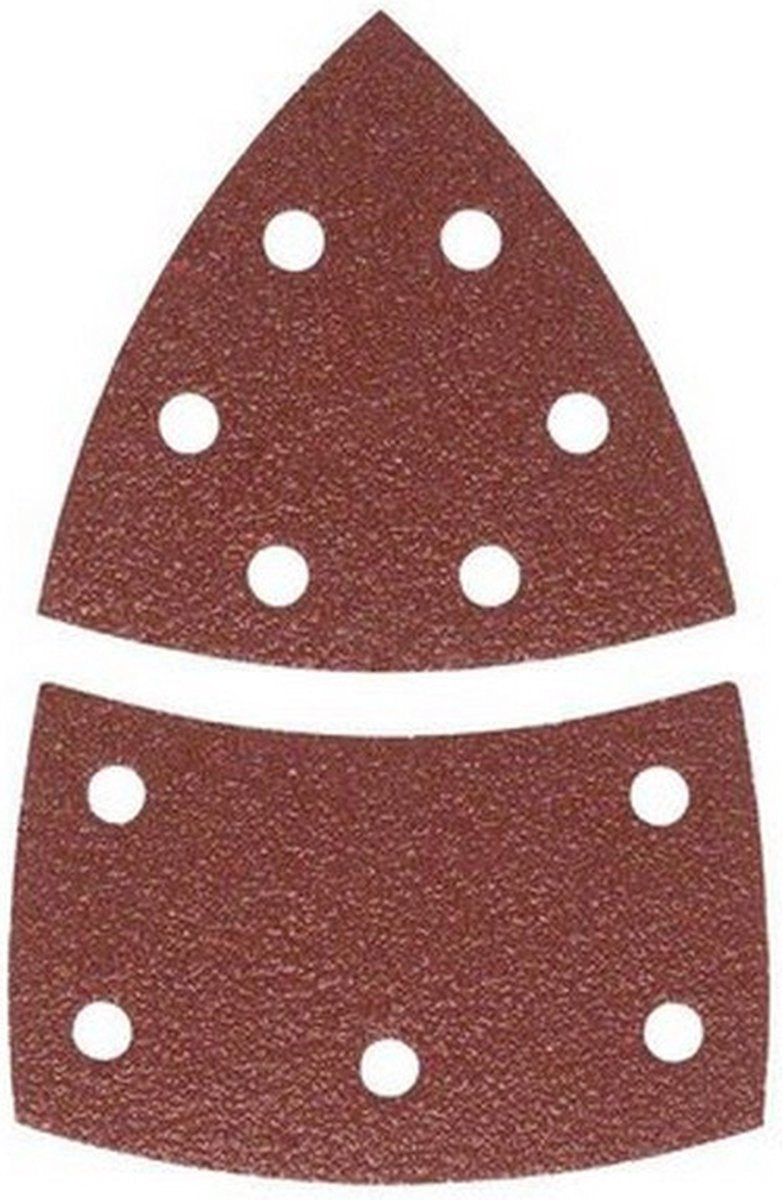 Juego de hojas de lija Bosch de 10 piezas para lijadoras múltiples 102x62 mm - grano 40