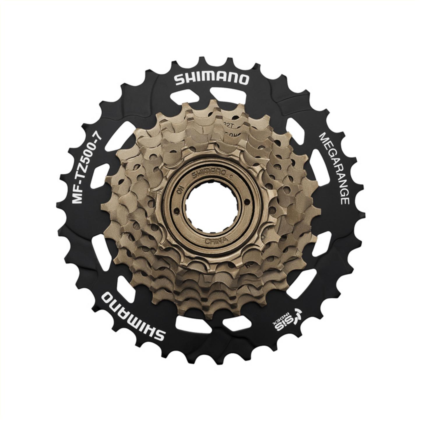 Shimano Freewheel 7 velocidades 14-34T MF-TZ500 (Scroegen)