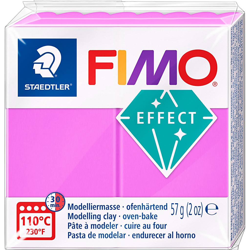 FIMO Efecto montaje de neón de arcilla de arcilla, 57gr