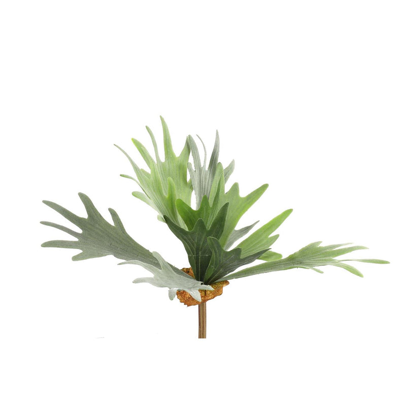Pianta artificiale Countryfield platycerium verde 10xh63,5cm