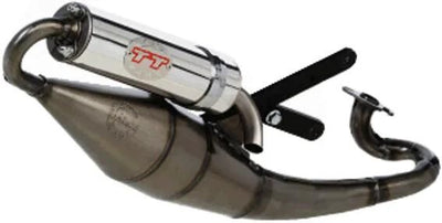 Silenziatore Leovince fatto a mano tt schalld leo compl hm tt acciaio inox