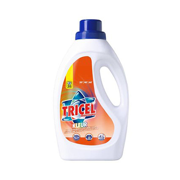 Detersivo liquido per colori Tricel (6x 1,5 litri)