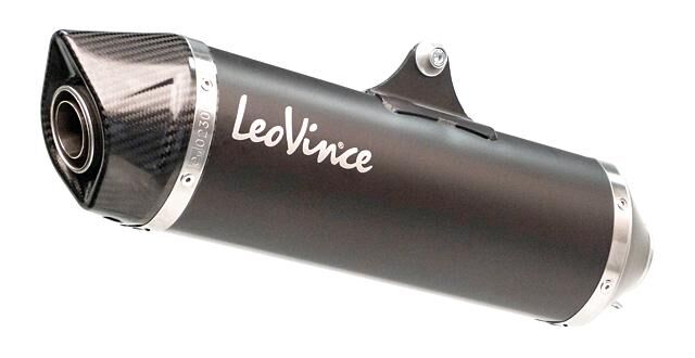 Silenziatore Leovince SBK Nero Schalld Leo Slipon Nero SW