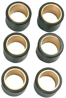 Juego de núcleos de rodillos de pesas Rms variomatic 23x18 mm, 15,5 gr, 6 uds.