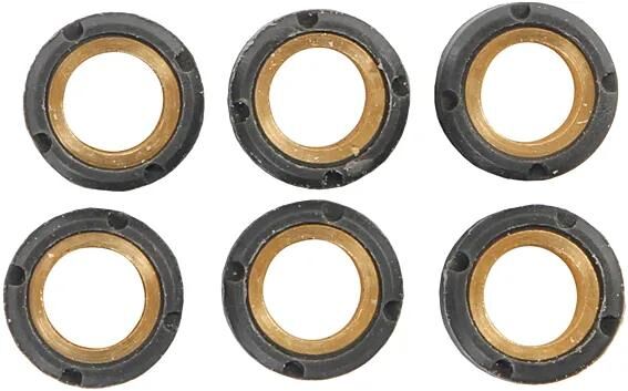Set nucleo rulli RMS variomatic 17x12 mm, 6,5 gr., 6 pz.