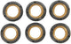 Set nucleo rulli RMS variomatic 17x12 mm, 6,5 gr., 6 pz.