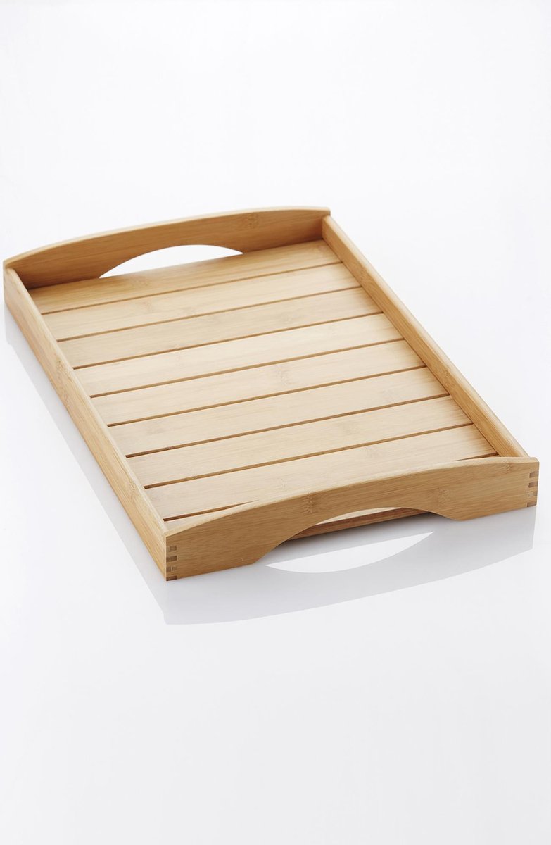 Point-virgule dienblad - bamboe - 48x33x6cm