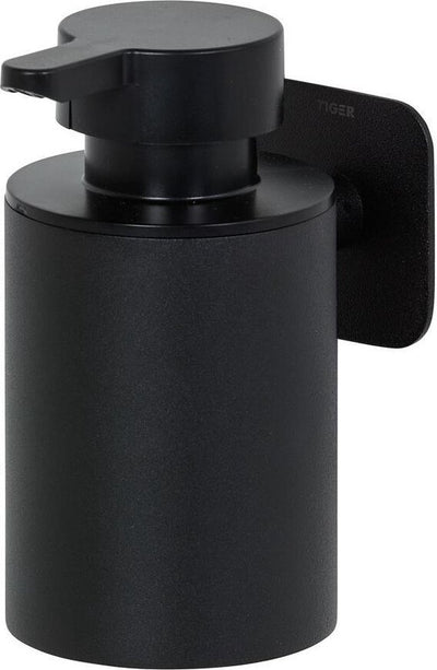 Tiger colar - zeepdispenser 180 ml - zonder te boren - zwart