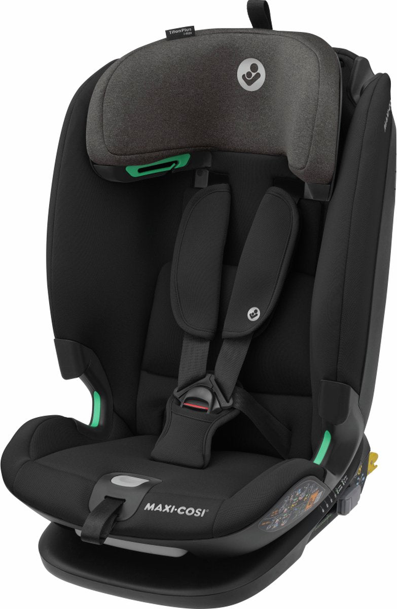 Silla de coche maxi-cosi titan plus i-size - authentic black - desde aprox. 15 meses a 12 años